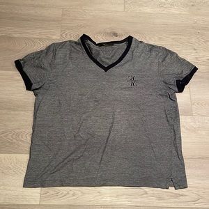 Men’s Billionaire Couture V-Neck Tee - Size XXL